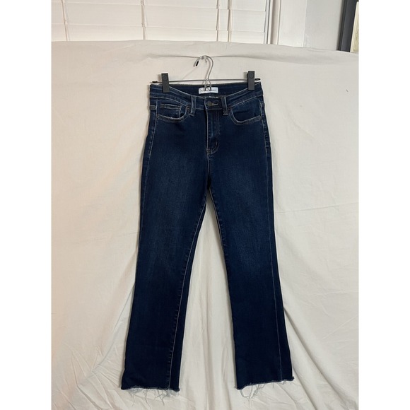 Flying Monkey Jeans Dark Blue Frayed Hem Size 26 RN# 125813 0293 - Picture 1 of 9